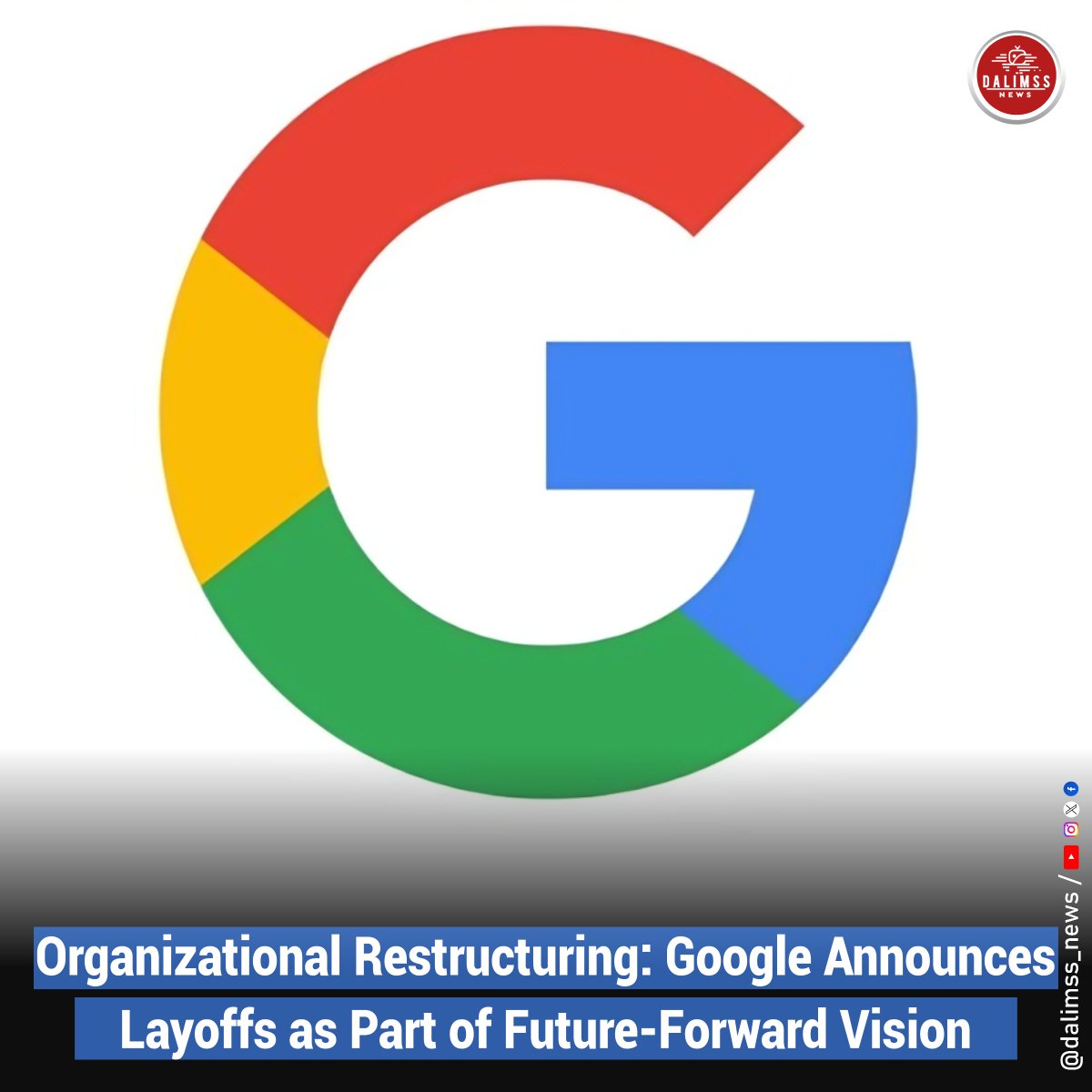 Organizational Restructuring: Google Announces Layoffs as Part of Future-Forward Vision

#Google #Layoffs #OrganizationalChanges #Innovation #CostCutting #ArtificialIntelligence