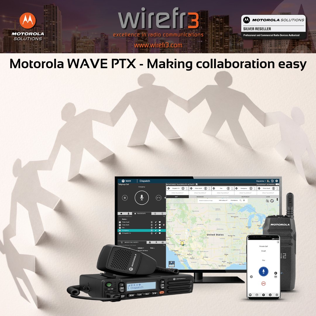 Collaborate, share files and engage in seamless teamwork with the collaboration features of the <a href="/MotoSolutions/">Motorola Solutions</a> #WAVEPTX service.

Discover more ⏩ ptxwave.com

#twowayradio #teamwork #efficiency <a href="/VeoliaUK/">Veolia | UK</a>