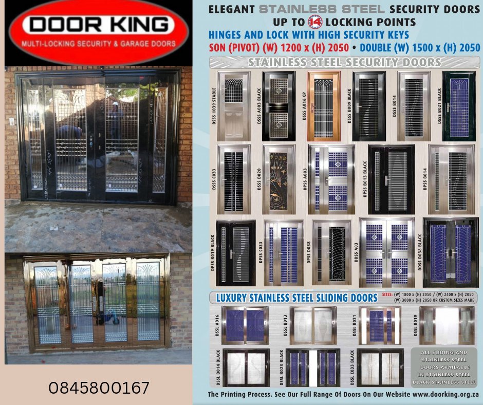 #securitydoors
Elegant doors that protect