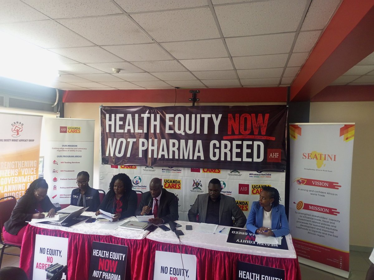 As the World prepares to conclude the negotiations of Pandemic Agreement happening in Geneva, we join @ahfugandacares , @hepsuganda and other #CSOs to demand for the immediate @WHO action on the unfair #WHOPandemicAgreement proposal. #EquitableCare @afyanahakiug