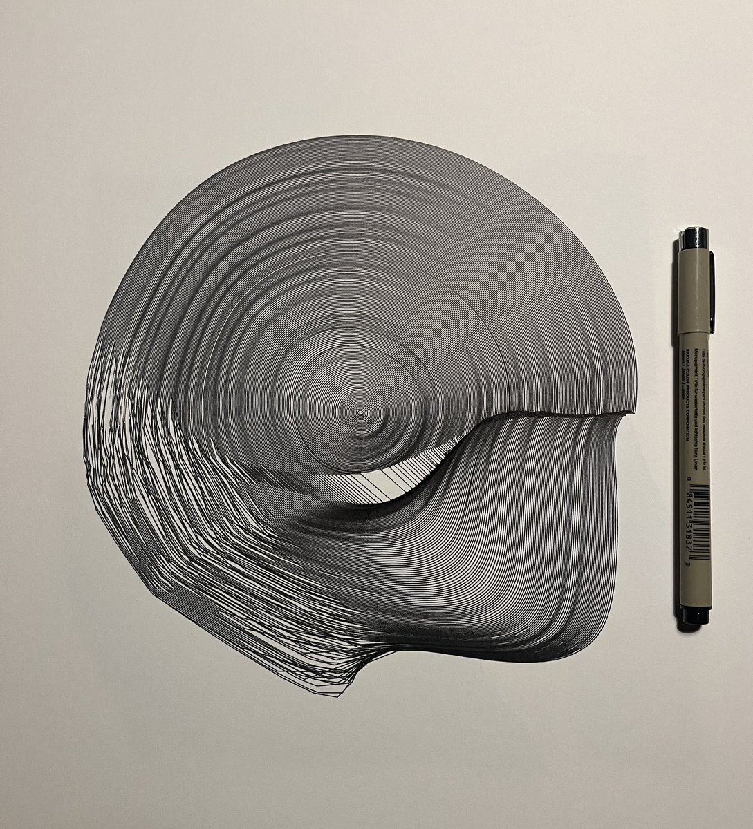 dist_cs's tweet image. Gm!

Morphing polar coordinates🌀
#plottertwitter #penplotter