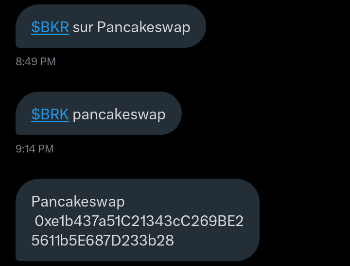 @bebitcoinize @PancakeSwap Thanks for $BRK #BRK Bro
You're my Heart 😆🥰