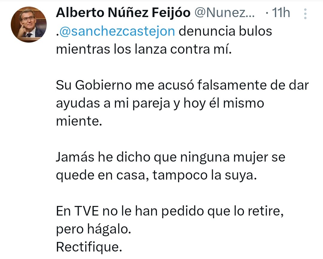 Hola @NunezFeijoo, me llamo Basilio Aragón Posada.
¿Vas a desmentir que la Xunta de Galicia tiene contratos con la empresa de la que es apoderada tu hermana?
¿Vas a desmentir que la Xunta tenía contratos con empresas de Marcial Dorado?
Espero tu respuesta.