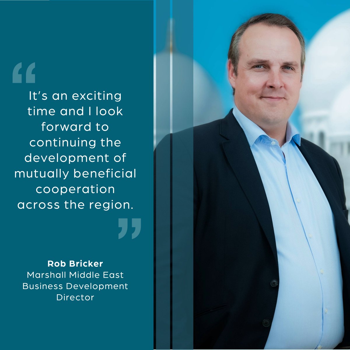 Rob Bricker has been appointed as Business Development Director for Marshall Middle East.

Rob has experience in the Gulf, with expertise in defence and security exports, training transformation, and programme management. 

Read the full release here: marshallgroup.com/en/news-storie…