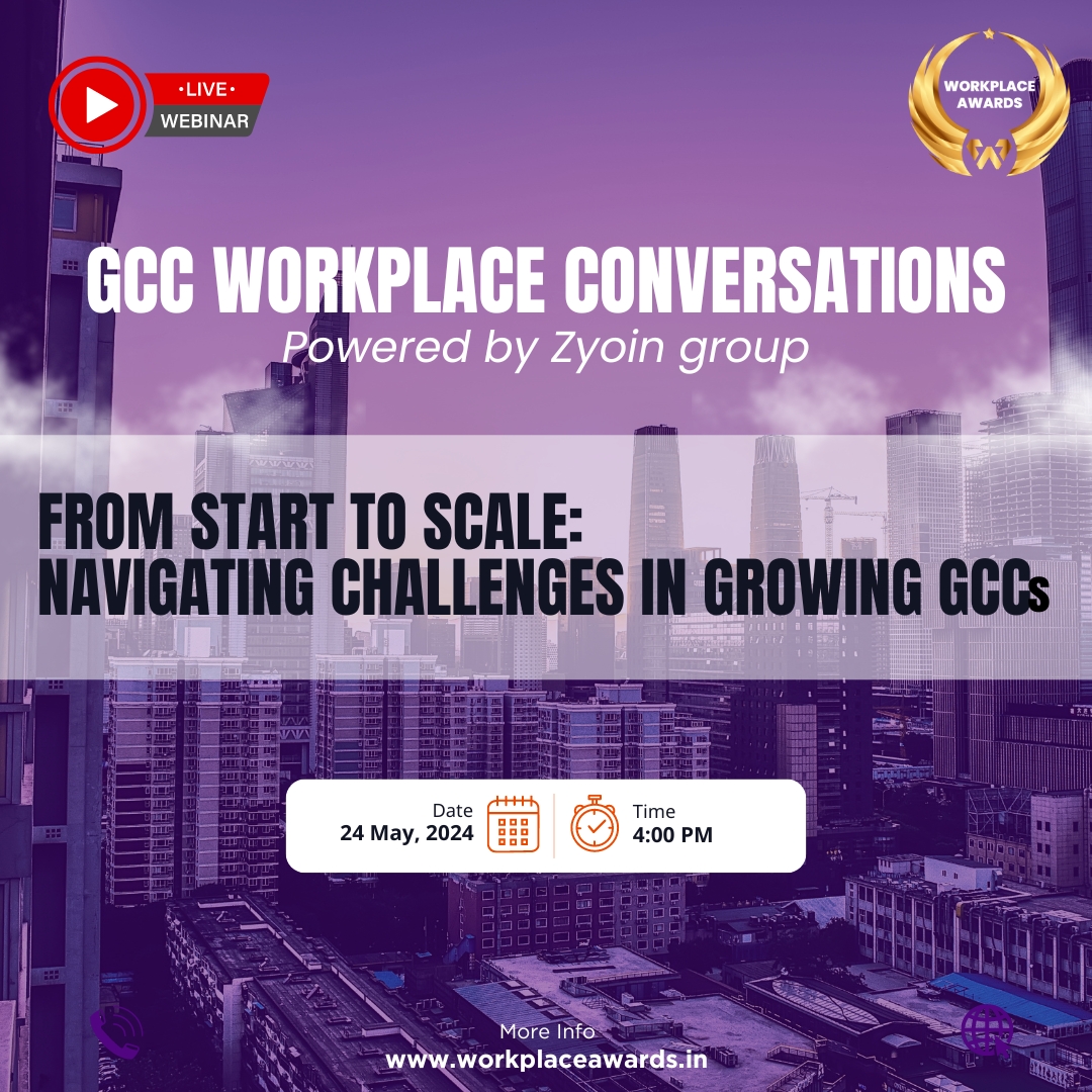Get ready for another power-packed episode of GCC Workplace Conversations, titled 'From Start to Scale: Navigating Challenges in Growing GCCs.'

🗓 Date: May 24, 2024 
🕓Time: 4:00 PM

Book your seat now: us02web.zoom.us/webinar/regist… 

#WorkplaceConversations #TalentAcquisition