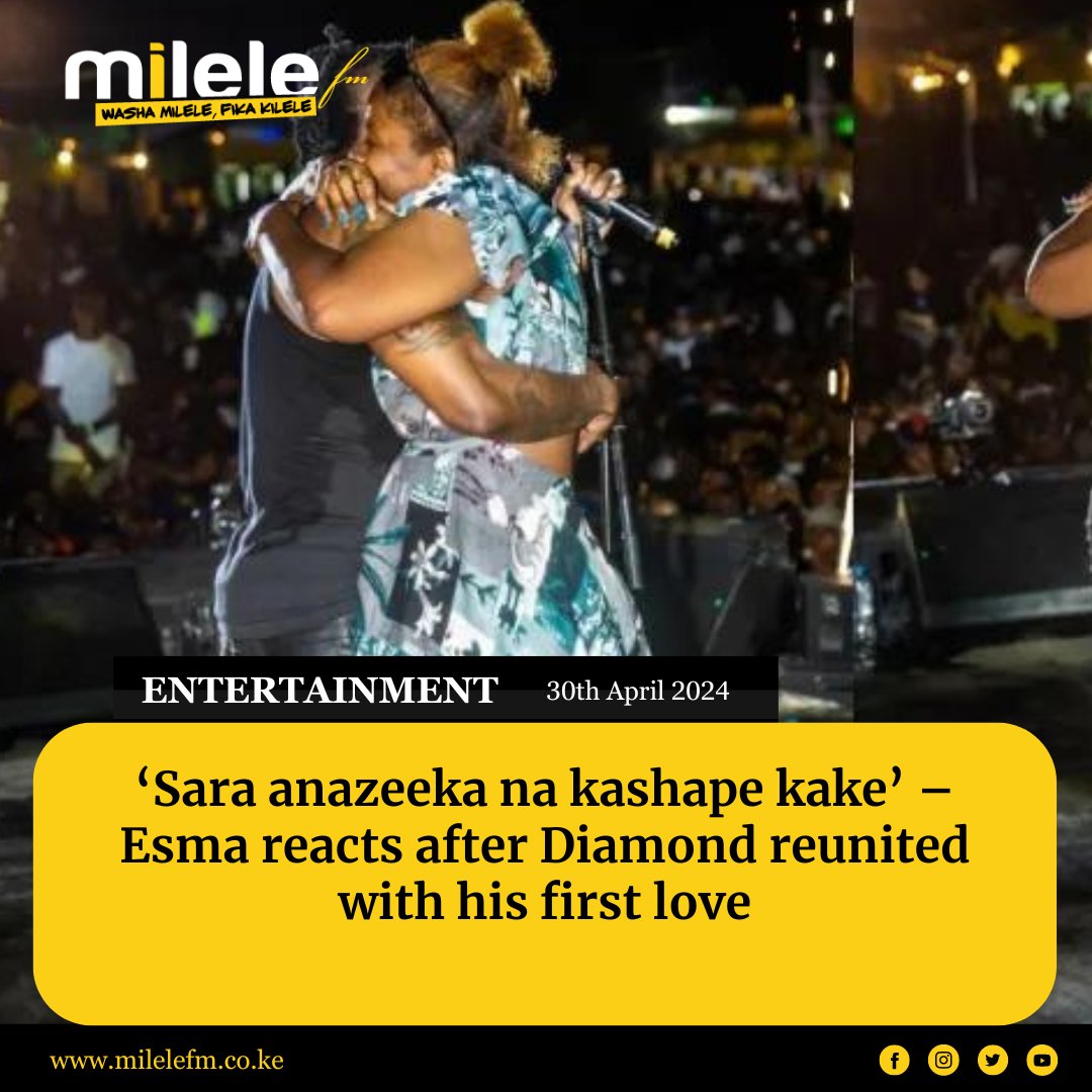 Esma Platnumz didn't hold back in her reaction to her brother Diamond Platnumz's reunion with his first love Sara over the weekend... Read more bit.ly/3WpauwH
