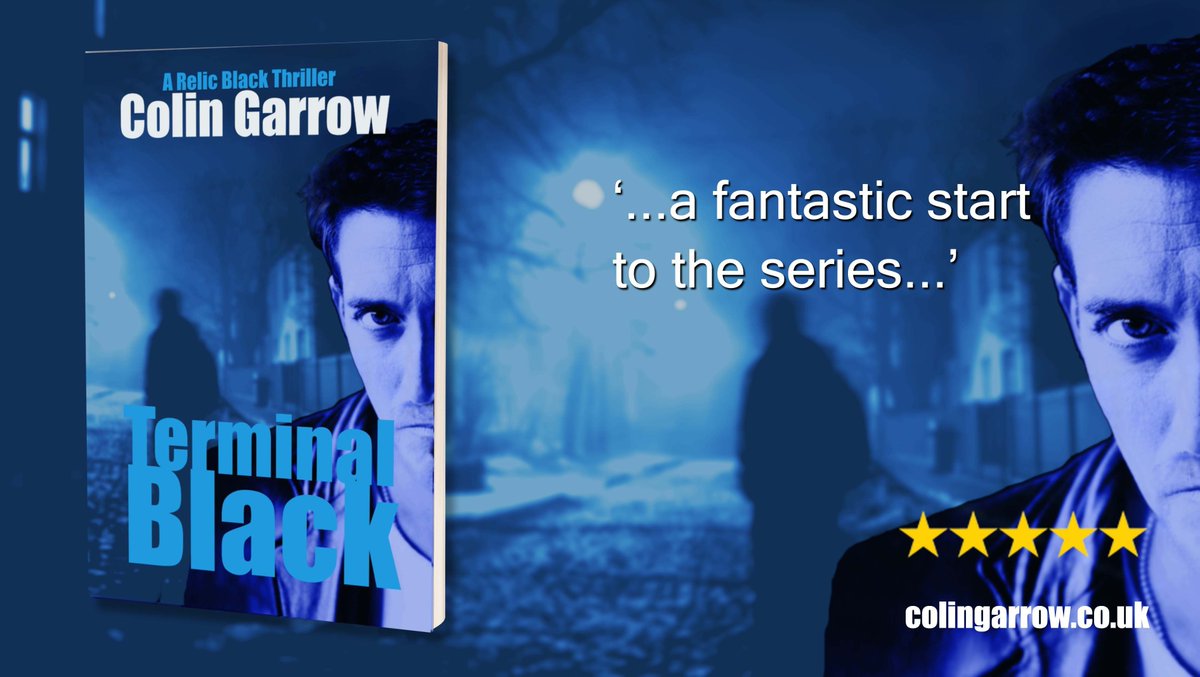 'Terminal Black' by Colin Garrow '...a fantastic start to the series...' buff.ly/3ayhjDx #thriller #murder #relicblackthriller #IARTG