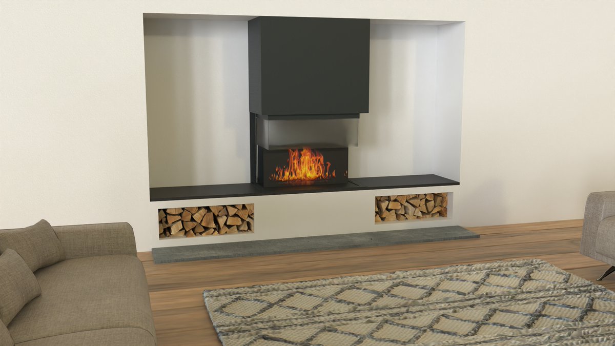 We love this design created by our Design Team using the Kalfire stove.  Feel free to get in touch with the Design Team if you are looking for something a little more special for you home.

#fireplace #woodburner #cornwall #hetas #kalfire #home #interior #design #designteam