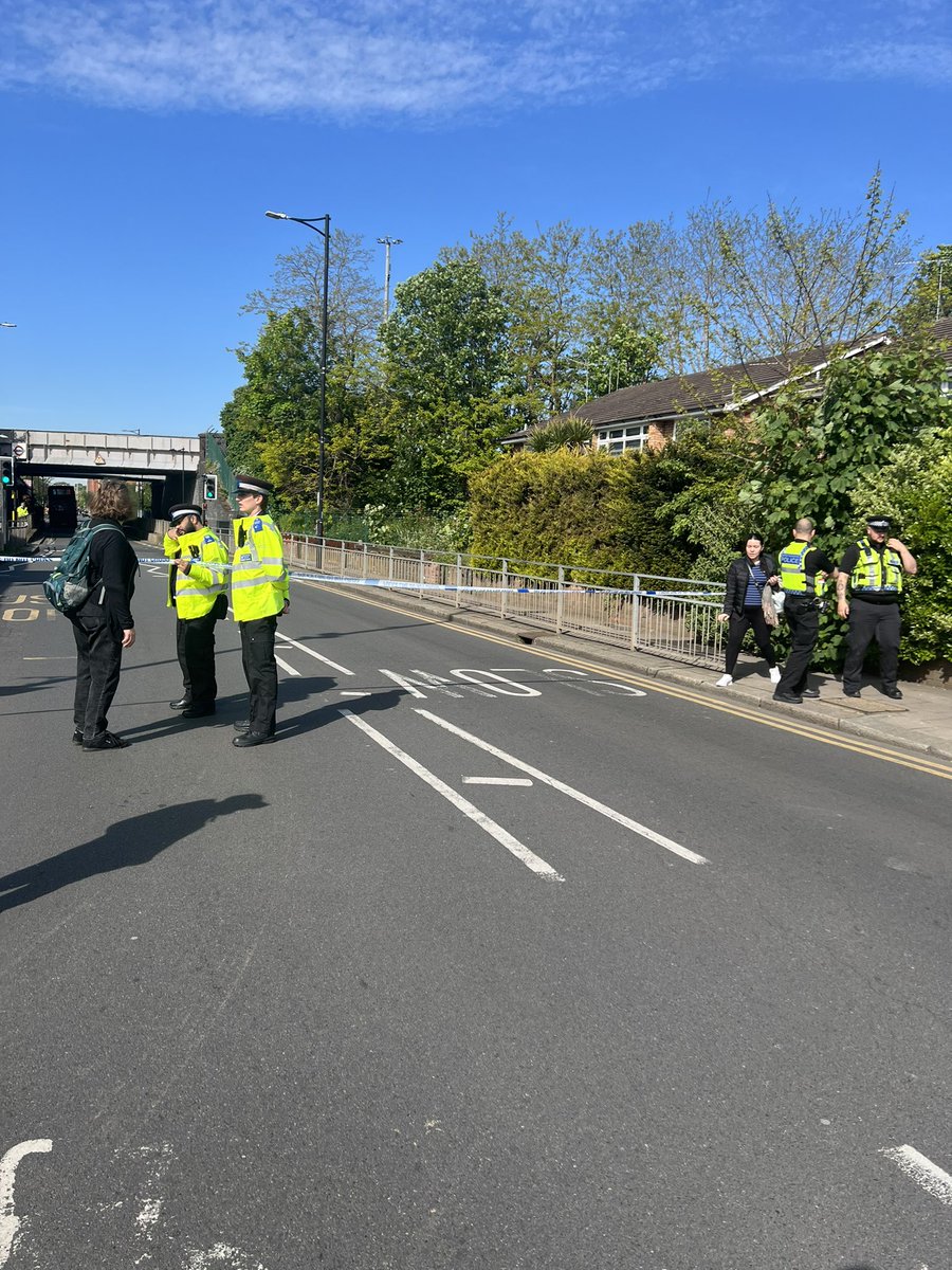 The current picture in Hainault - “Serious incident” declared - Huge emergency service presence - A 36 year old man has been arrested - Reports of a man with a sword - Police say suspect attacked members of the public and two police officers @LBC @LBCNews