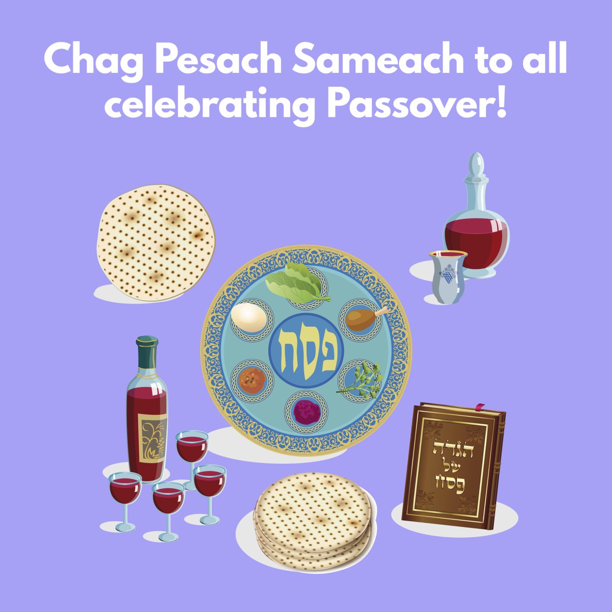🥳 Wishing a joyous Passover to all who celebrate! May this Passover bring blessings of peace, freedom, and happiness. Chag Sameach! #Passover