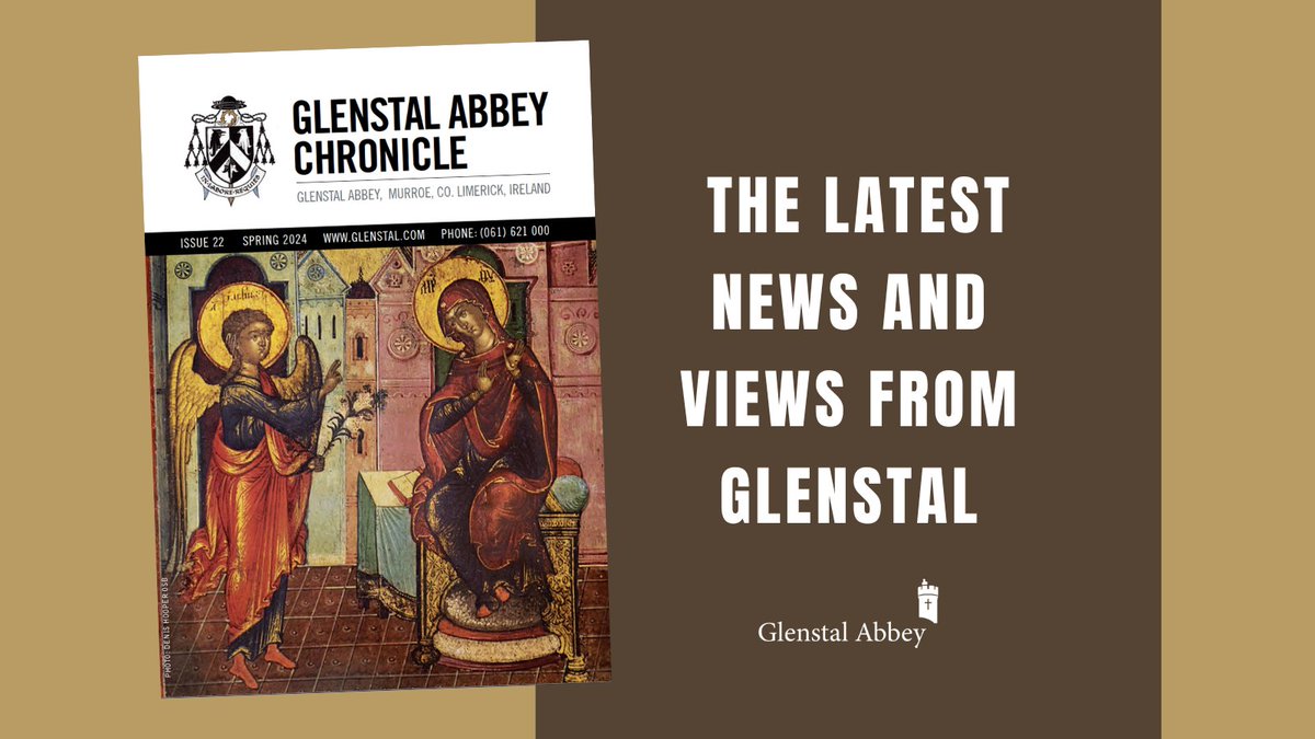 We're pleased to share with you the latest edition of the Glenstal Abbey Chronicle. Read it here: bit.ly/49Ywf9J