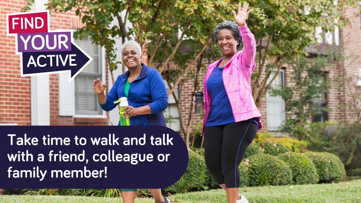 Walk and talk this April! Invite a friend, family member or colleague for a walk outside to 
connect and refresh. It will benefit your mental and physical wellbeing and help start 
important conversations. 

#FindYourActive with Active Essex orlo.uk/4ih4d