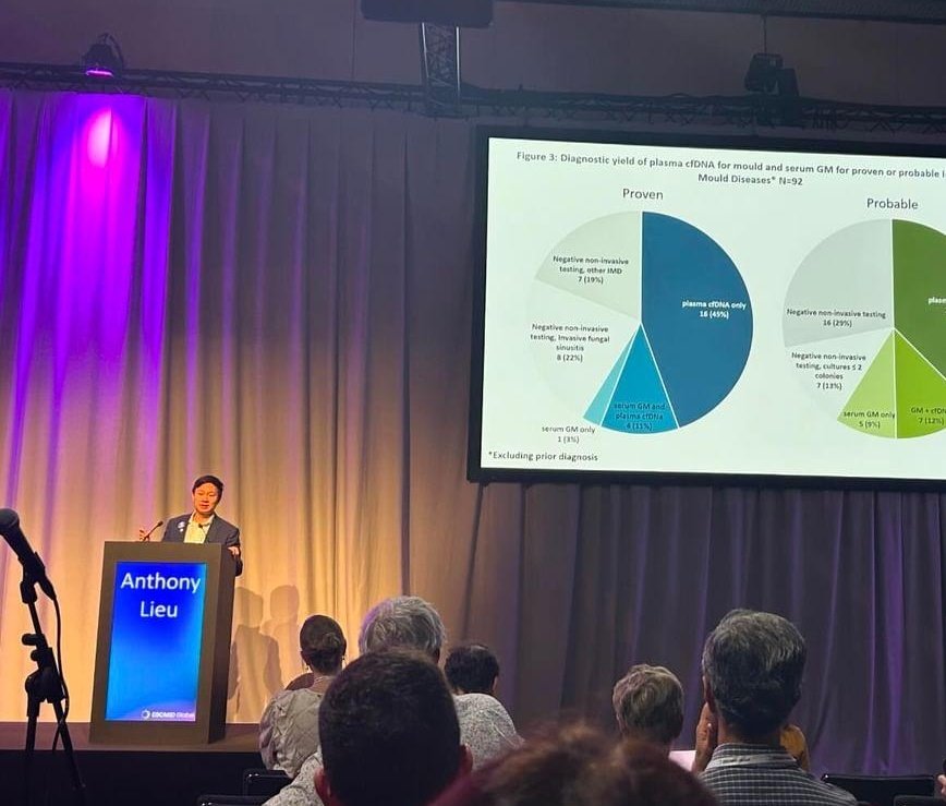 Excited to have shared our work on targeted cfDNA mold PCR at ESCMID Global! Gratitude for the chance to contribute to the conversation on cutting-edge diagnostics in infectious diseases. #ESCMIDGlobal2024 #ESCMIDGlobal #InfectiousDiseases