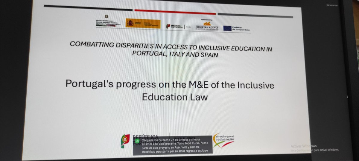 jpaulus77's tweet photo. COMBATTING DISPARITIES IN ACCESS TO INCLUSIVE EDUCATION IN PORTUGAL, ITALY AND SPAIN. 

Mejorar el diseño, la coherencia y la calidad de las políticas de educación inclusiva. 

Aprendizaje entre iguales. https://t.co/eJqYKA8xoc