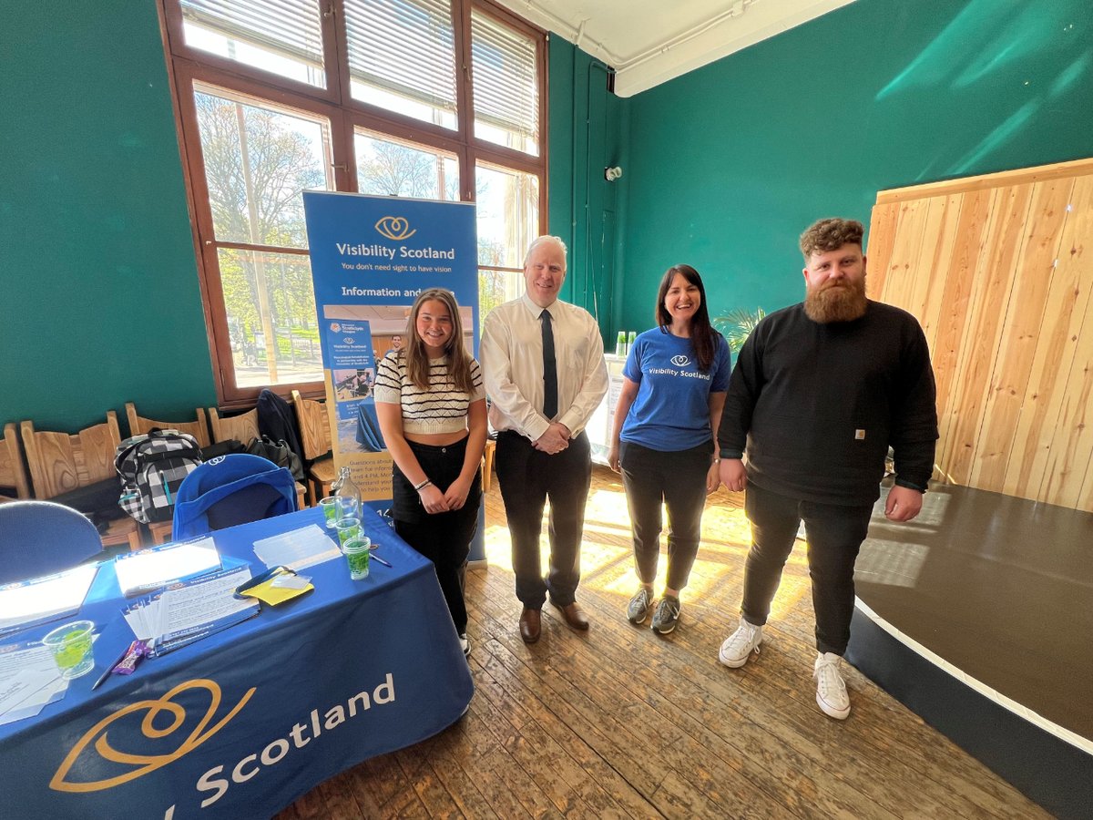 Last week saw the successful launch of #SightLossCouncilsScotland in Edinburgh.  Join them today from 1-3pm at @VisibilityScot in #Glasgow to learn more about their plans to increase accessibility for people with sight loss in Scotland.  More details: bit.ly/3UzNwBP