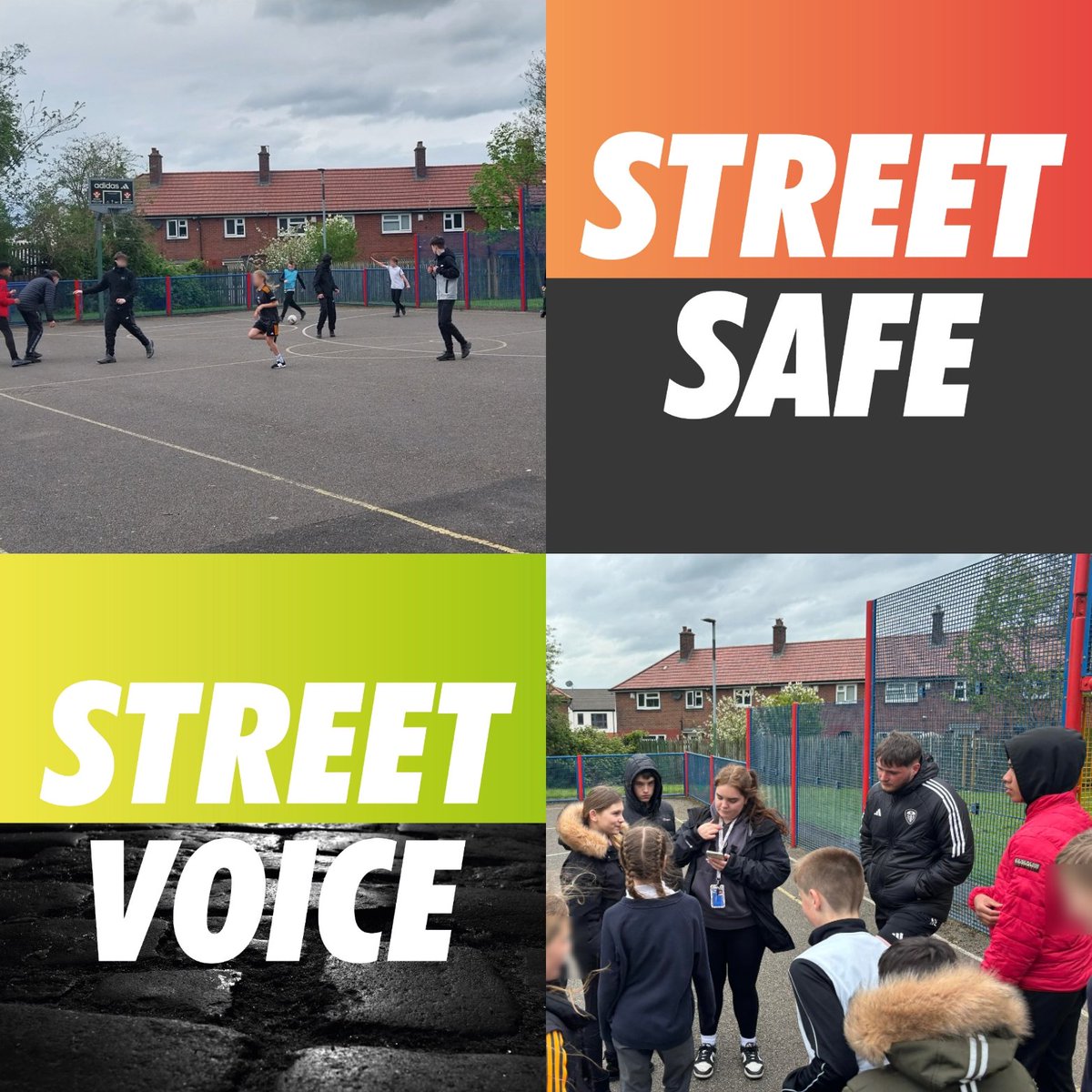 Last night in Halton Moor, Leeds United Foundation were out again delivering some great football alongside our workshops! Young people shared their thoughts and what it's like to be a young person in 2024 and how we can help to improve this!