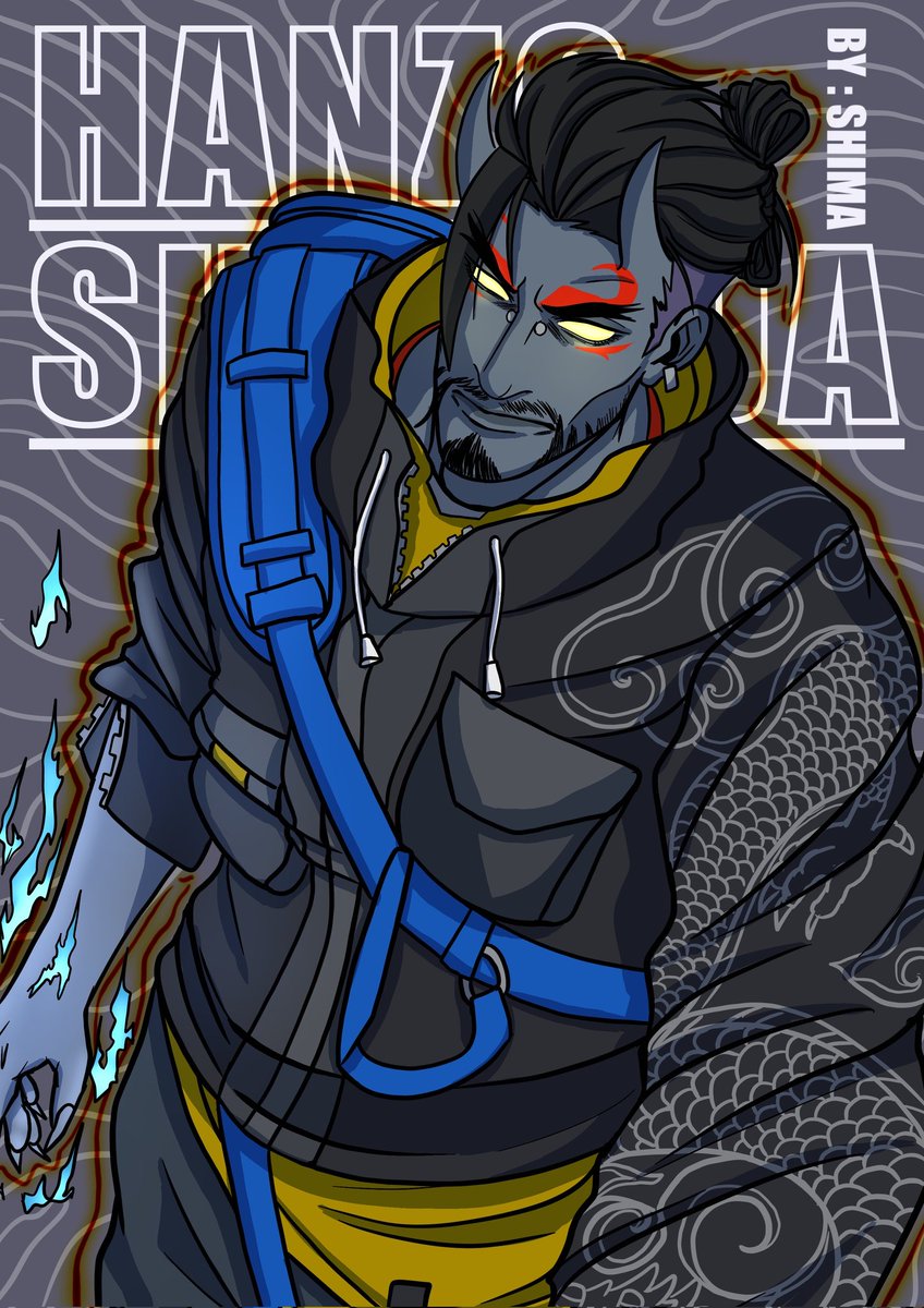 Hanzo Shimada from Overwatch
I coming back play overwatch not because Mercy and Zenyatta,this time Hanzo Shimada..
So i make this fanart ,also inspired from Dilfosaur's 2Demons AU
#Overwatch #Overwatch2 #Overwatch2Fanart #hanzoshimada #2demonsAU #fanart #art