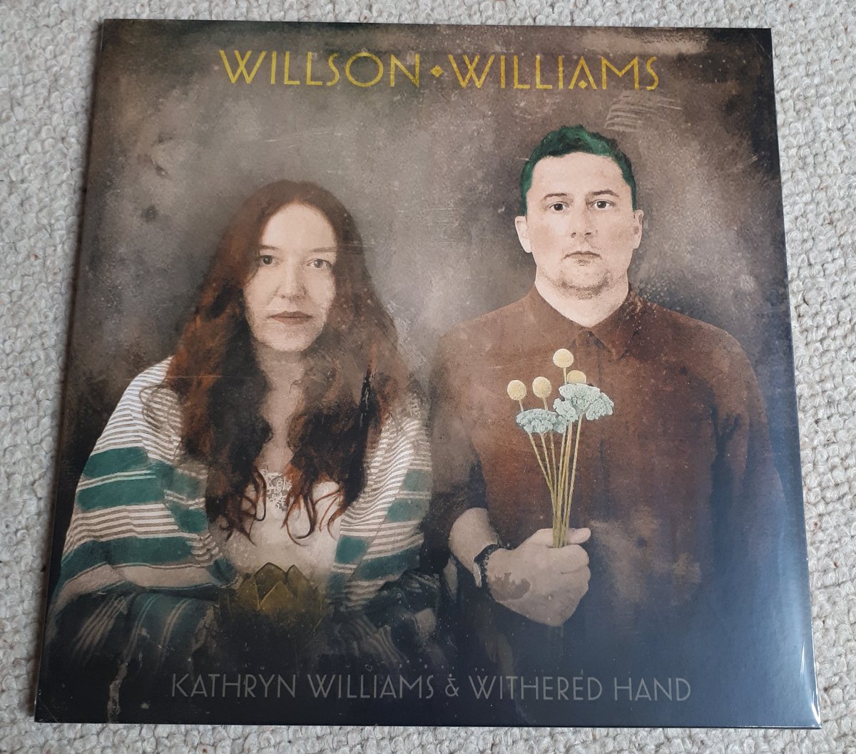 The new @kathwilliamsuk collaborative LP with Withered Hand is sounding (& looking) good. Their tour starts tomorrow so go see them if you can: kathrynwilliams.co.uk/live