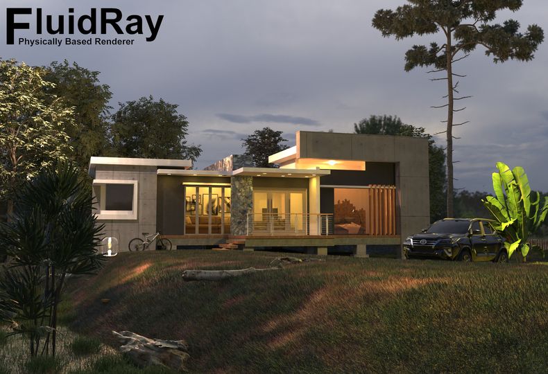 Release Update FluidRay 4.9.0
Credit : Mahdi AR
#3drendering #fluidrayrender #lakehouses #arcdaily #3drenderings #fluidrayrendering #realtimerender #3drenders #realisticrenders #architecture #fluidray #fluidinteractive #renderlovers #archviz #render #architect #archdaily