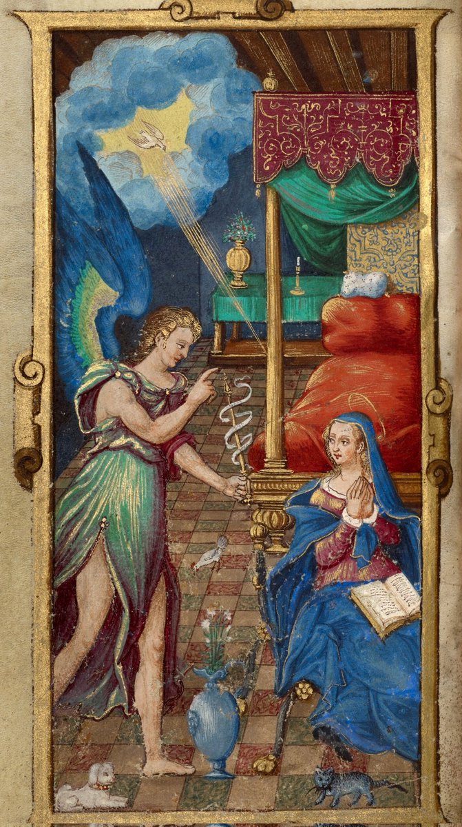 Unknown Illuminator
The Annunciation, 1544