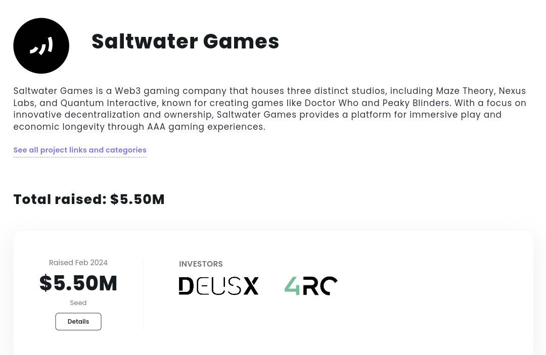 💥 Saltwater Games Airdrop! @saltwatergames Funding: $5.5M Backers: 4RC & Deus Cost: $0 (Free) 🔹 Earn daily $XR token by completing tasks 🔹 Get 100 TXR per invite 🔹 TXR is your on-chain reward that will qualify you for the XR airdrop 🔗Airdrop Link:…