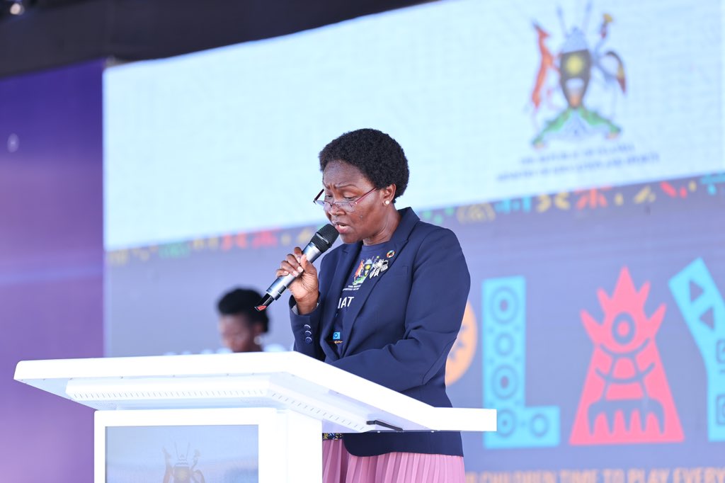 @UN @Educ_SportsUg @EduCannotWait @UNICEFEducation @VVOBvzw @UNESCO @UNICEF @PlanUganda @LEGOfoundation @savechildrenug “Play is the cornerstone of childhood development and this emphasis is noted at the various curriculum designs for all levels” - Ms.Ketty Lamara PS @Educ_SportsUg #UgPlayDay