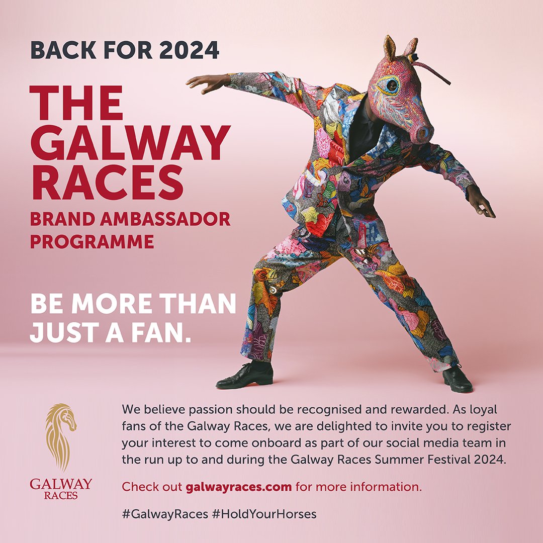 🥳BE MORE THAN JUST A FAN 
#BrandAmbassador #GalwayRaces #Giddy 🥳

ℹ️ galwayraces.com/sponsorship-ad…