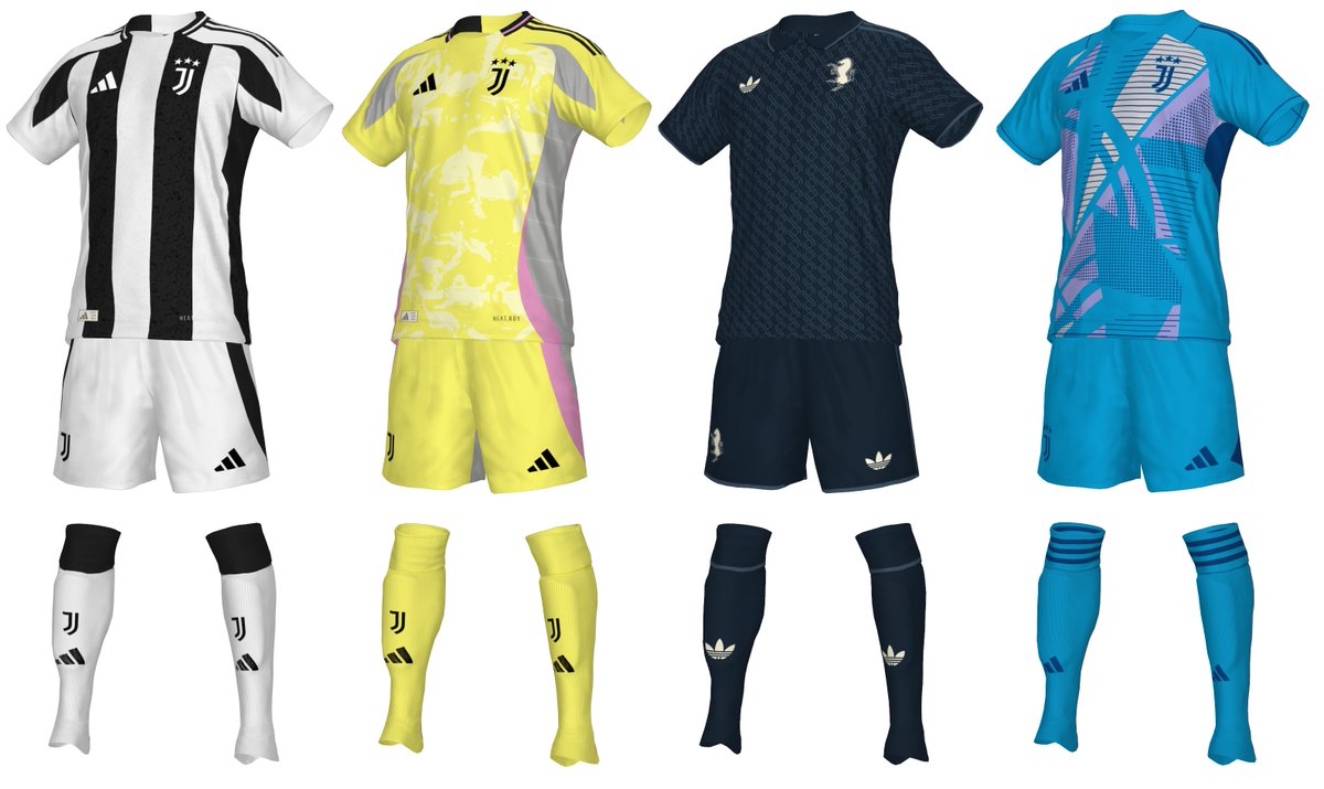 Leaked: Juventus Kits 24-25            

#pes2021 #pes21 #peskit #fc24 #kitmaker #eFootball2024 #adidasfootball #Juventus