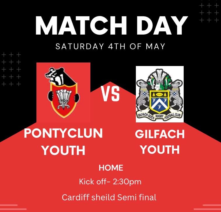 THIS SATURDAY  our mighty Youth team have their LAST HOME GAME and it's a  semi final cup game! 
Come on down and support your Badgers. ....and stay for the wrestling! 
#YNBTB🔴⚪️⚫️ 
#RUGBYLIFE