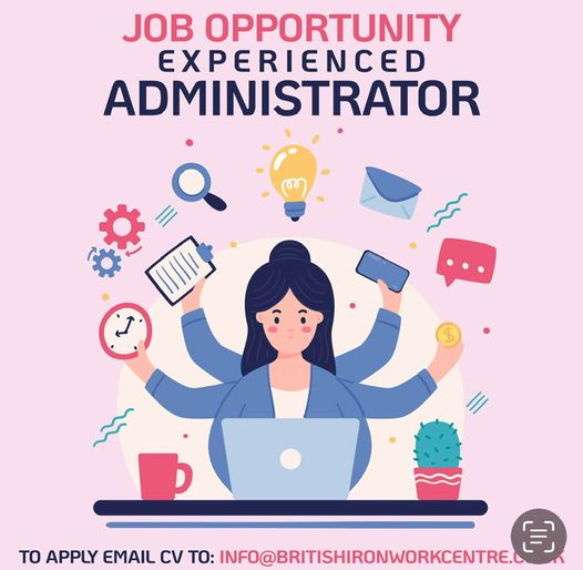 JOB OPPORTUNITY!! Not for the majority - very well paid and requires someone determined to push all sorts of tasks, projects along - someone quietly determined & committed to handling multiple objectives simultaneously. Get in touch with us at info@britishironworkcentre.co.uk