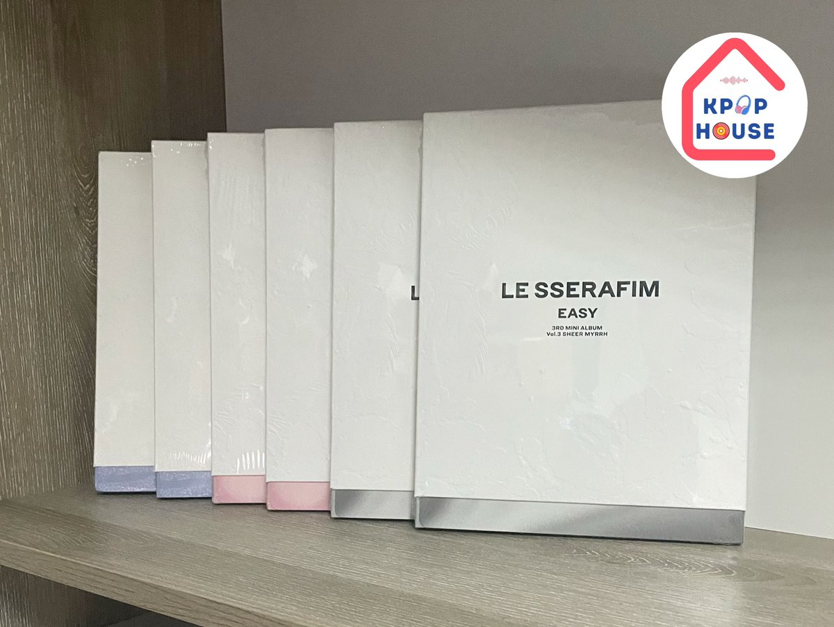 พร้อมส่ง อัลบั้ม Easy

🩵 Vol 1 / 2 / 3 อัลบั้มละ 350฿
🩵 SET 3 อัลบั้ม 1000฿
🩵 ไม่แกะซีล ส่งฟรี

🫶🏻 สั่งซื้อทาง DM
🫶🏻 tiktok shop vt.tiktok.com/ZSFPKUJyj/
#ตลาดนัดlesserafim #ตลาดนัดLE_SSERAFIM