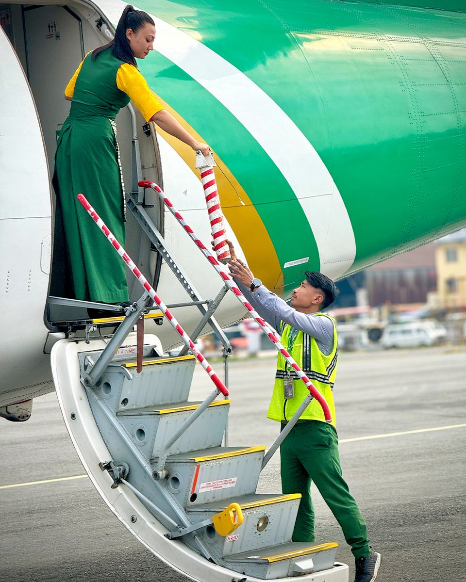 Ground handling excellence: it's not just our job, it's our passion.

#YetiAirlines