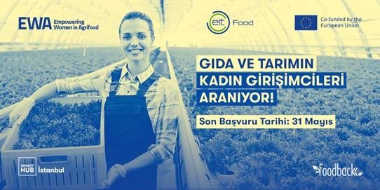 📢 #Tarım ve gıdanın kadın girişimcileri aranıyor!
 
Sen de tarım ve gıda sektörlerinde etki yaratacak yenilikçi birfikir veya erken aşama #girişim sahibiysen, #kadın girişimcileridestekleyen Empowering Women in Agrifood (EWA) programı tam sana göre!
 
foodback.co/ewa2024/