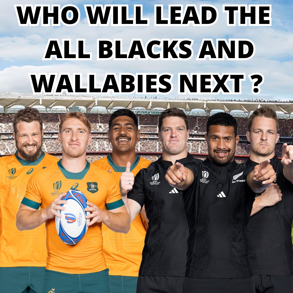 With the @AllBlacks and @wallabies starting new cycles under Scott Robertson and Joe Schmidt, who should captain from 2024? @TheRugbyDao wants you to share your picks in the comments below ⬇️ #allblacks #wallabies #captain #rugby @W3SVentures