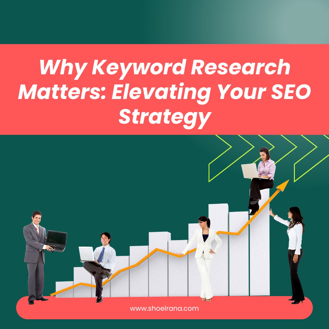 Why Keyword Research Matters: Elevating Your SEO Strategy

Impact on Organic Traffic
Have you ever wondered why keyword research is like a secret ingredient for boosting your website's

Read More👇👇👇👇
linkedin.com/posts/sohelran…
#keywordresearch #keywordsresearch