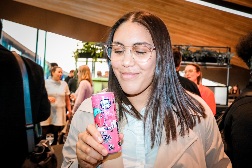 Our networking drinks event at #SamsungKX was one of the many highlights of the Earthfest weekend. A massive thank you to our drink sponsors, MOTH, @KarmaDrinks, and The Uncommon for helping us provide a varied and sustainable selection of drinks for our guests.