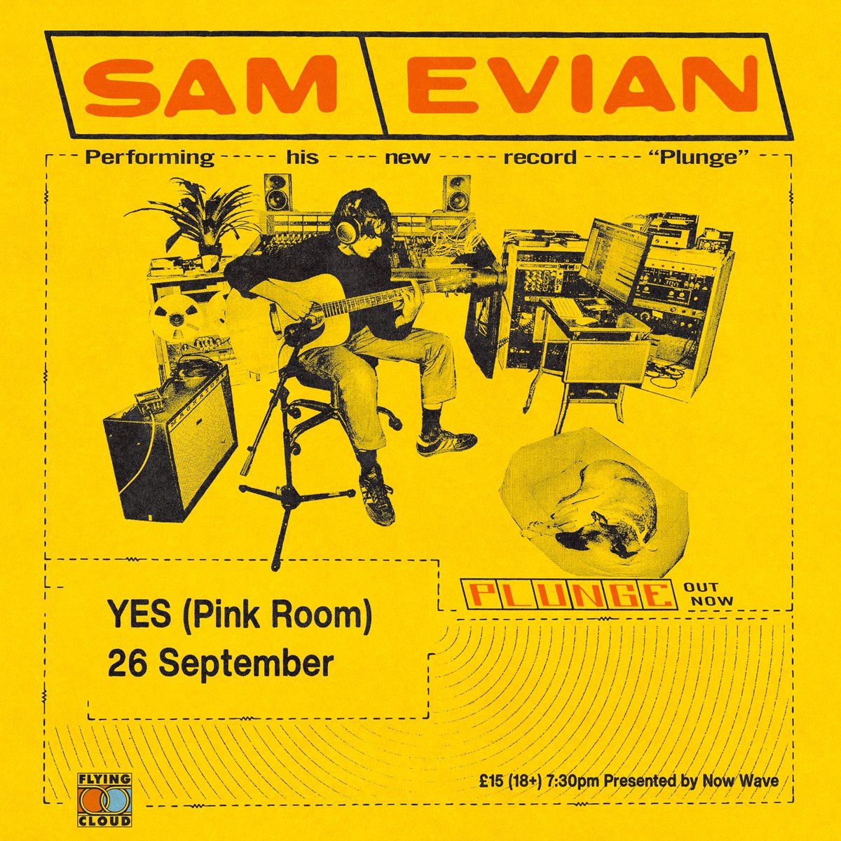 NEW SHOW… Delighted to welcome the breezy Americana of Sam Evian to YES Pink Room on September 26th. Tickets on sale Friday at 10am