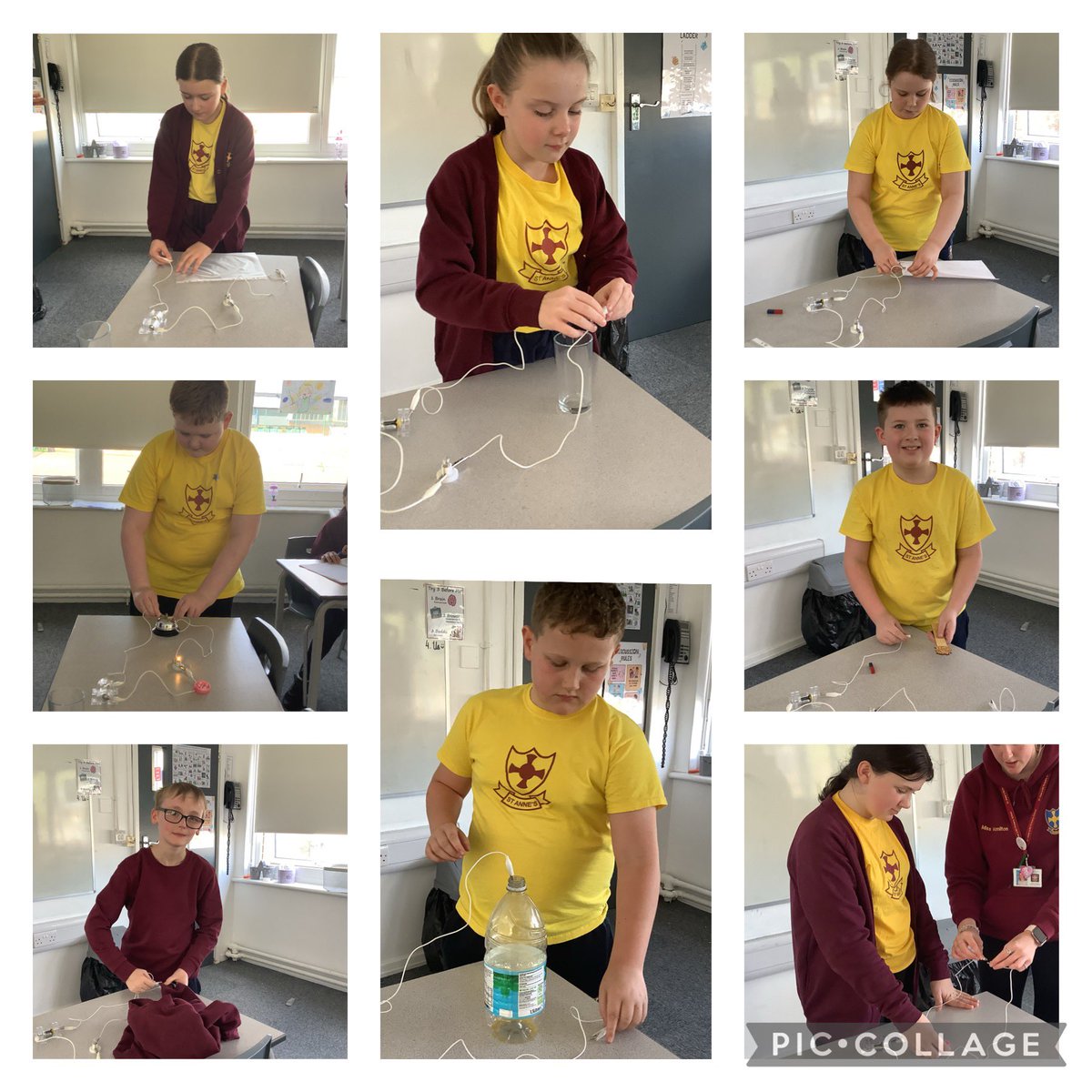 Year 5 loved testing the properties of materials in science 🧪 #year5 #scienceexperiment