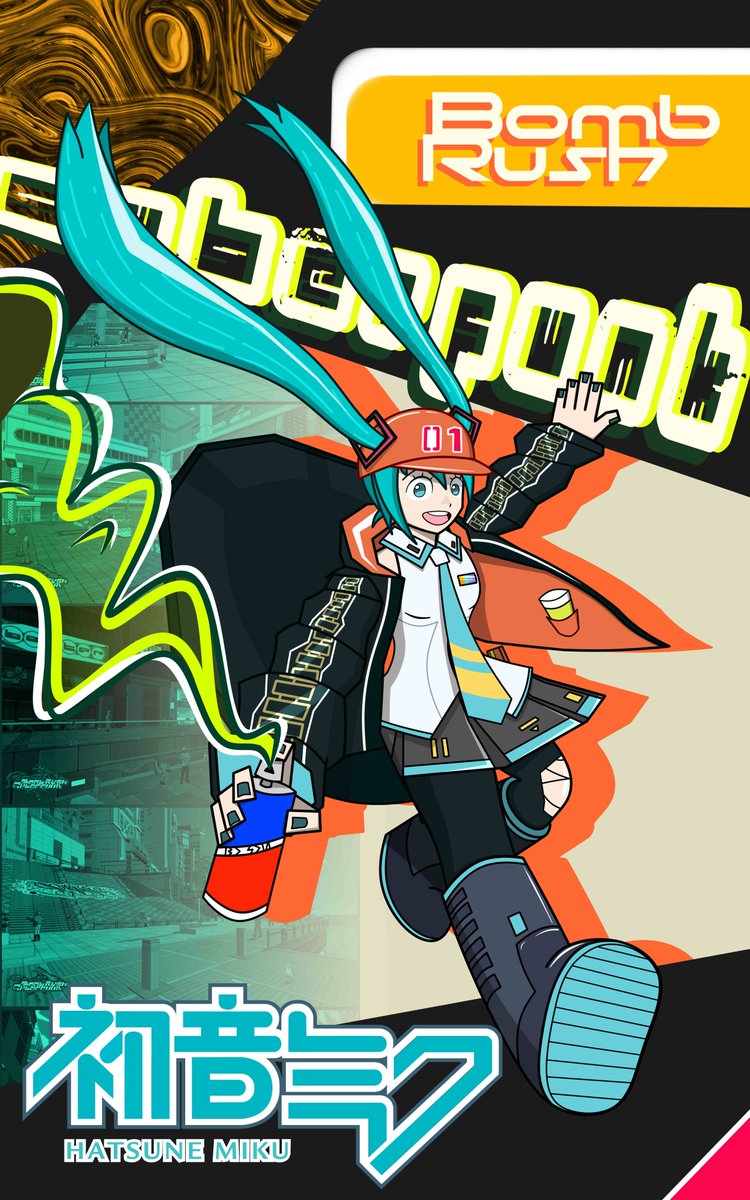 Bomb Rush Cyberfunk Hatsune Miku!

Based from this amazing BRC stylized Hatsune Miku design from @JayedSkier 

Always loved the design of this Miku. Actually the reason why i got Bomb Rush Cyberfunk to begin with!

#BombRushCyberfunk #HatsuneMiku #art