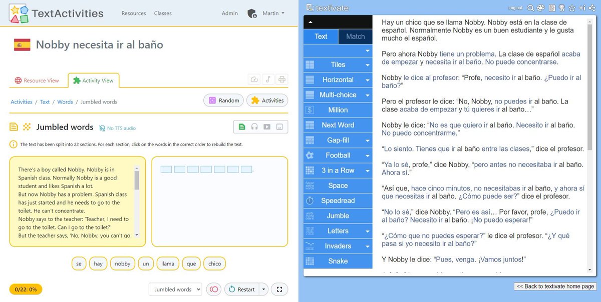 👀👉 Facebook group for those who use or are interested in @Textivate or @TextActivities 

🔗 Link below 👇👇👇 
facebook.com/groups/textiva…

#Textivate #TextActivities #ExploitingTexts #TeacherTimeSavers #MFLTwitterati #LangChat