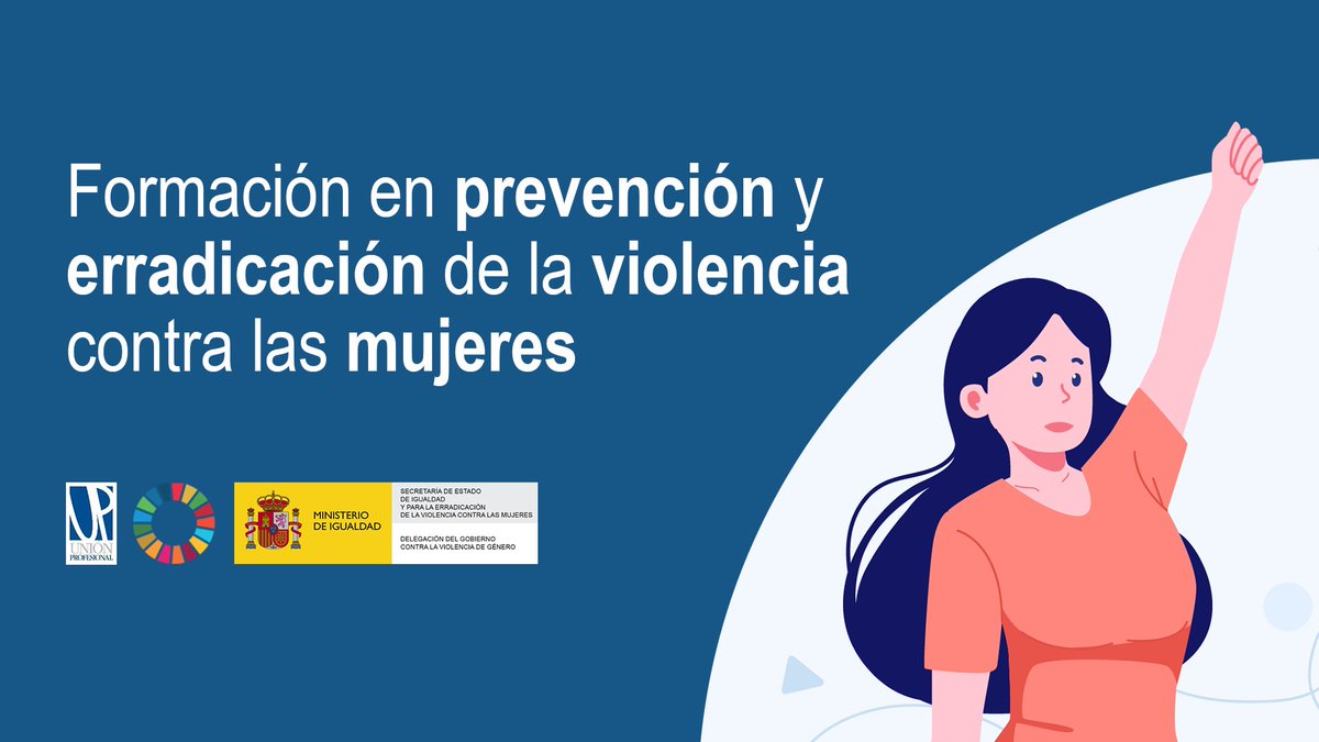 Hoy tiene lugar la presentación de la Plataforma Formativa para la prevención y la erradicación de la violencia contra las mujeres de Unión Profesional en convenio con la @DelGobVG.