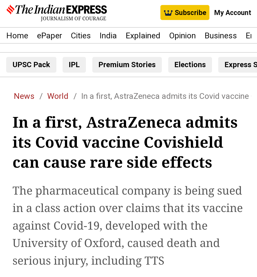 As the government has provided these free vaccines so now it's their responsibility to provide free health checkups 
#Covishield
#heartattack 
#Righttohealth