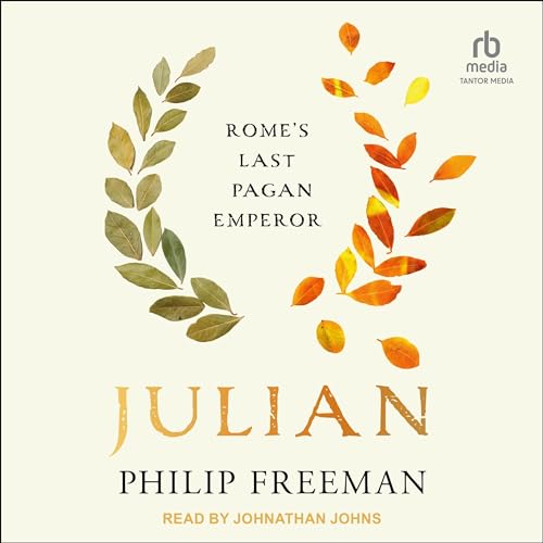 ⭐ New Audiobook Release ⭐ Julian, Rome's Last Pagan Emperor. Written by Philip Freeman Produced by @TantorAudio, @RBmediaCo Narrated by Jonathan Johns. Available to listen via @audible_com, adbl.co/4dbJ2bI #audiobook #rome #gaul #audible