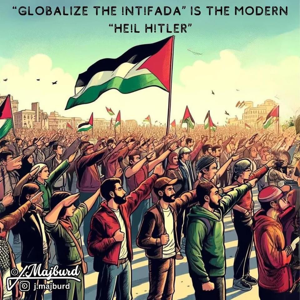 “Globalize the Intifada” is the modern-day version of “Heil Hitler.”