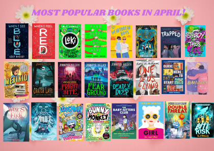 Our most popular #books in April, love to see these titles at the top, the power of #author visits, #book awards, #library lessons & reading time. @simonjamesgreen @NateLessore @TamsinWrites @JenniferKillick @DenisMarkell @LilyBaileyUK @Louiestowell @jamiesmart #teachertwitter