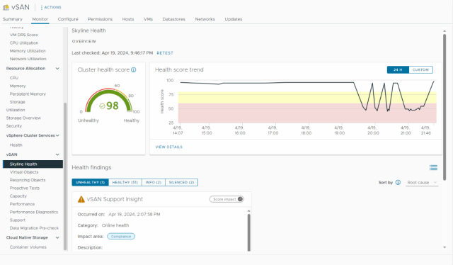 vSAN Monitoring and Troubleshooting Tools - Part 1 - Virtualization Blog dy.si/dyJdL