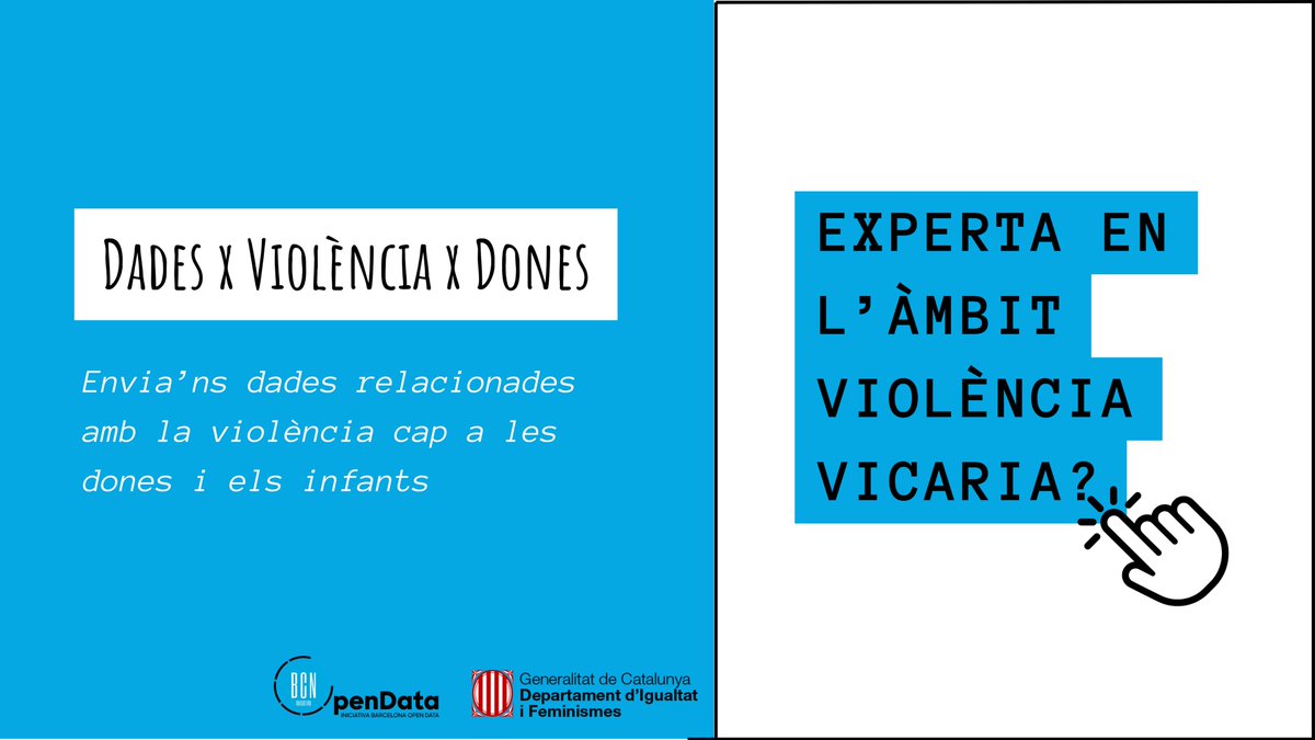 📢 T'interessa l'anàlisi de dades? Col·labora amb nosaltres per ampliar les dades sobre #ViolenciaVicaria en infants i dones. Ajuda'ns a construir un futur més informat! 📆 Fins al 20 de maig. #DadesXViolenciaXDones #DataWomen 👉 bit.ly/DVDACOca