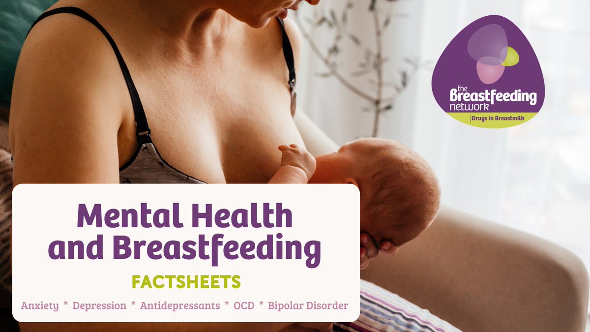 Research tells us that many mothers will choose to postpone their own treatment to continue to feed if they are told they must choose. But it's often possible to continue breastfeeding whilst taking medication for a mental health condition. #MaternalMentalHealthAwarenessWeek