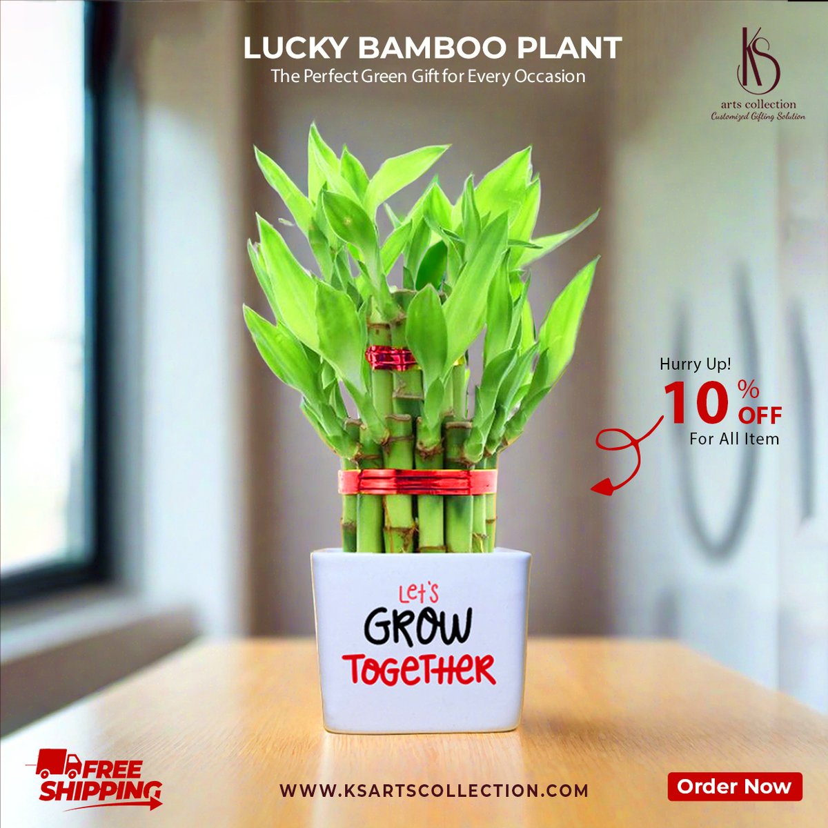 LUCKY BAMBOO PLANT  ksartscollection.com/products/ks-ba…
#liveplants #plantgifts #plantgifting #plantgiftsarethebestgifts #liveplants #homegarden #homegardener #homegardening #homegardenlove #garden #gardening #gardenlove #gardeninspiration #gardenideas #gardeningtips #gifts #giftideas