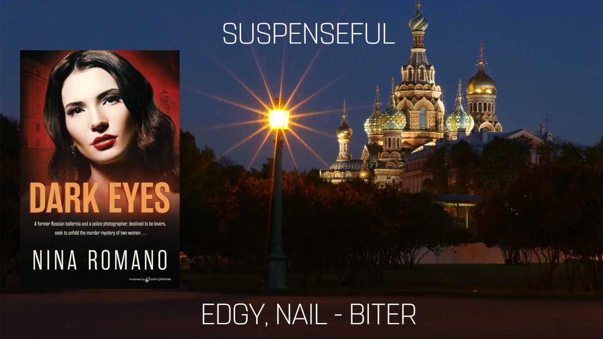 #RT @ninsthewriter 
 
DARK EYES
A former Russian ballerina and a police photographer, destined to be lovers, seek to unfold the murder mystery of two women...

#RussianLiterature
#HistoricalRussianRomance
#HistoricalMysteries

amazon.com/dp/B0BVJF5FG8